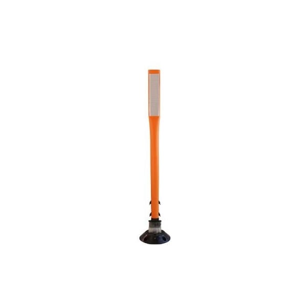 Accuform TRAFFIC DELINEATOR POSTS WITH FBS113ORWT FBS113ORWT - main